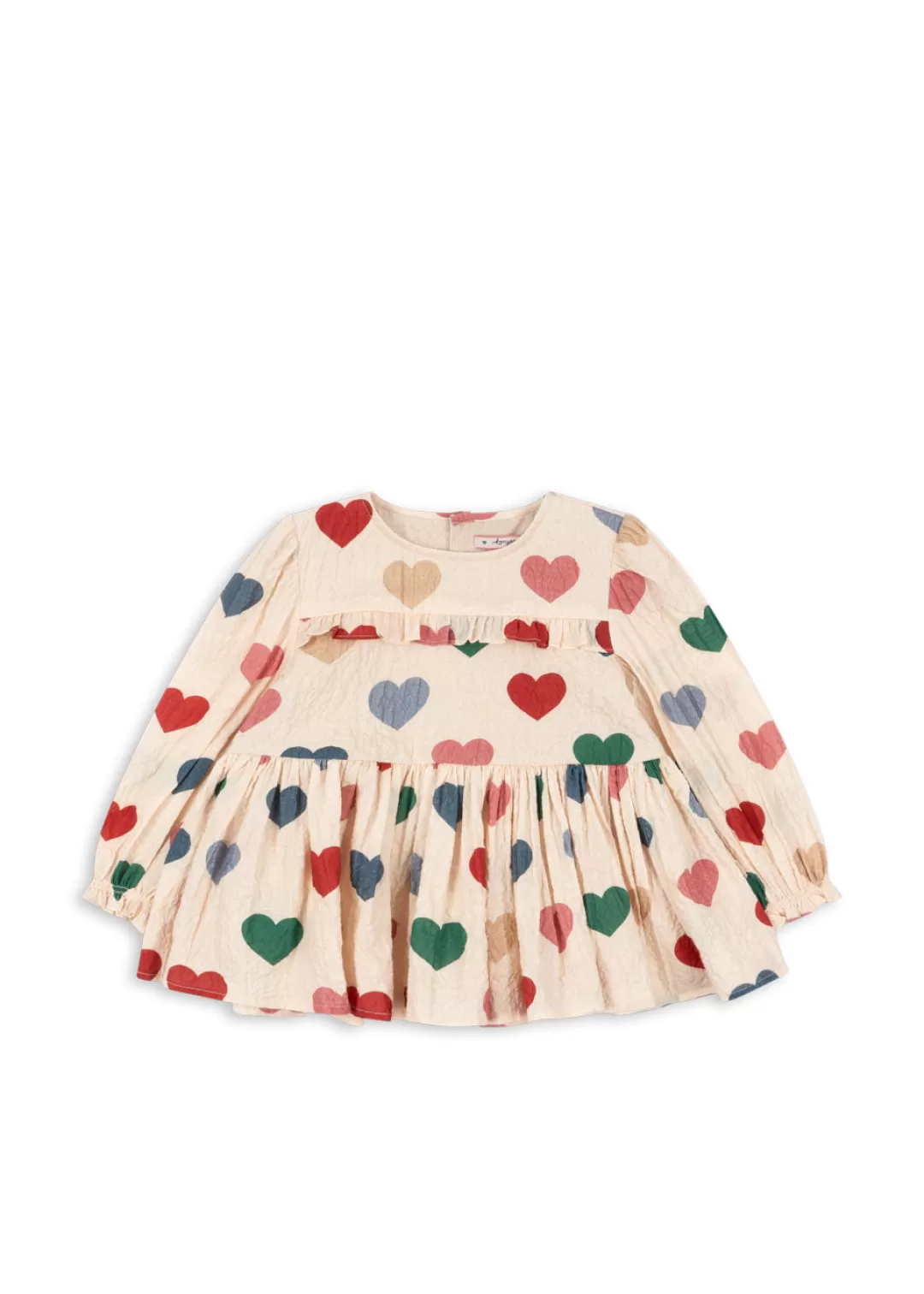 Konges Sløjd Overdele | elin bluse - BON COEUR COLORE FRAPPE